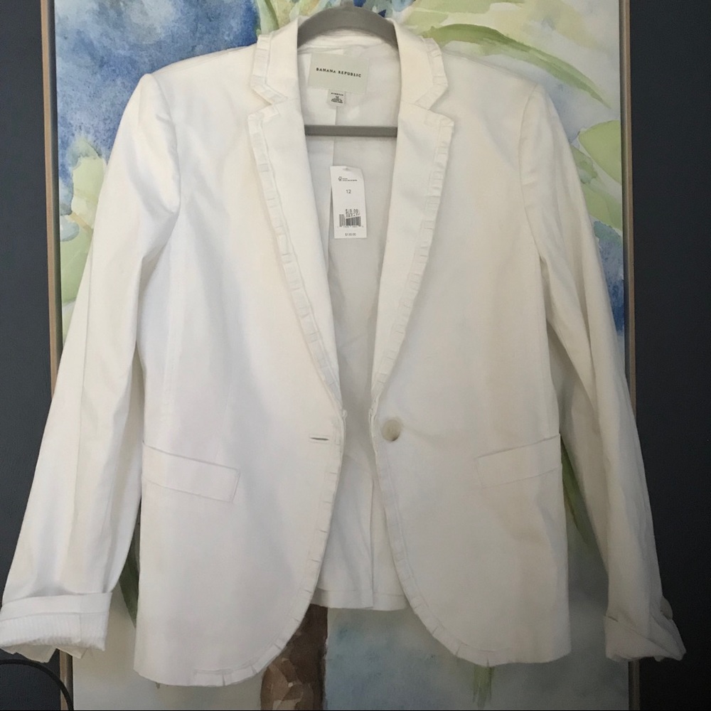 Banana Republic stretch blazer, size 12